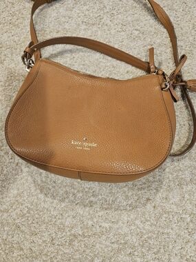 kate spade Tan Leather Shoulder Bag